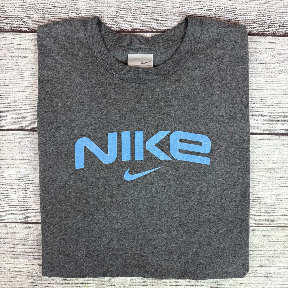 Vintage 1990s Nike Silver Tag Spell Out T-shirt